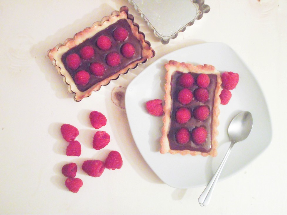 Tartelettes Choco Praliné & Framboises