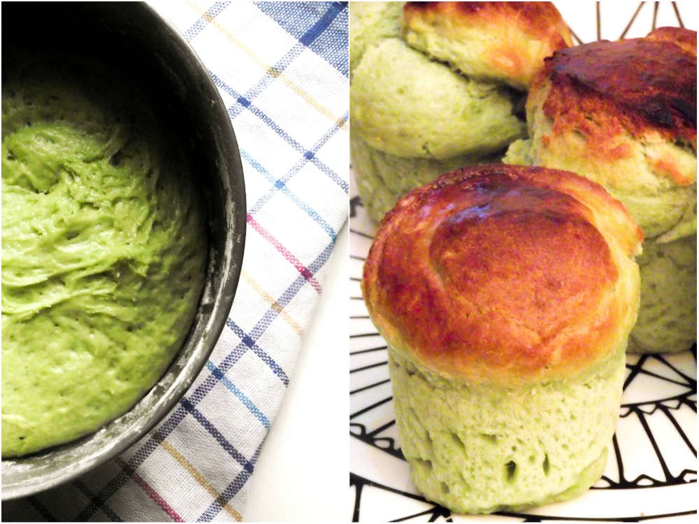 Petites brioches à la pistache & bonnes résolutions