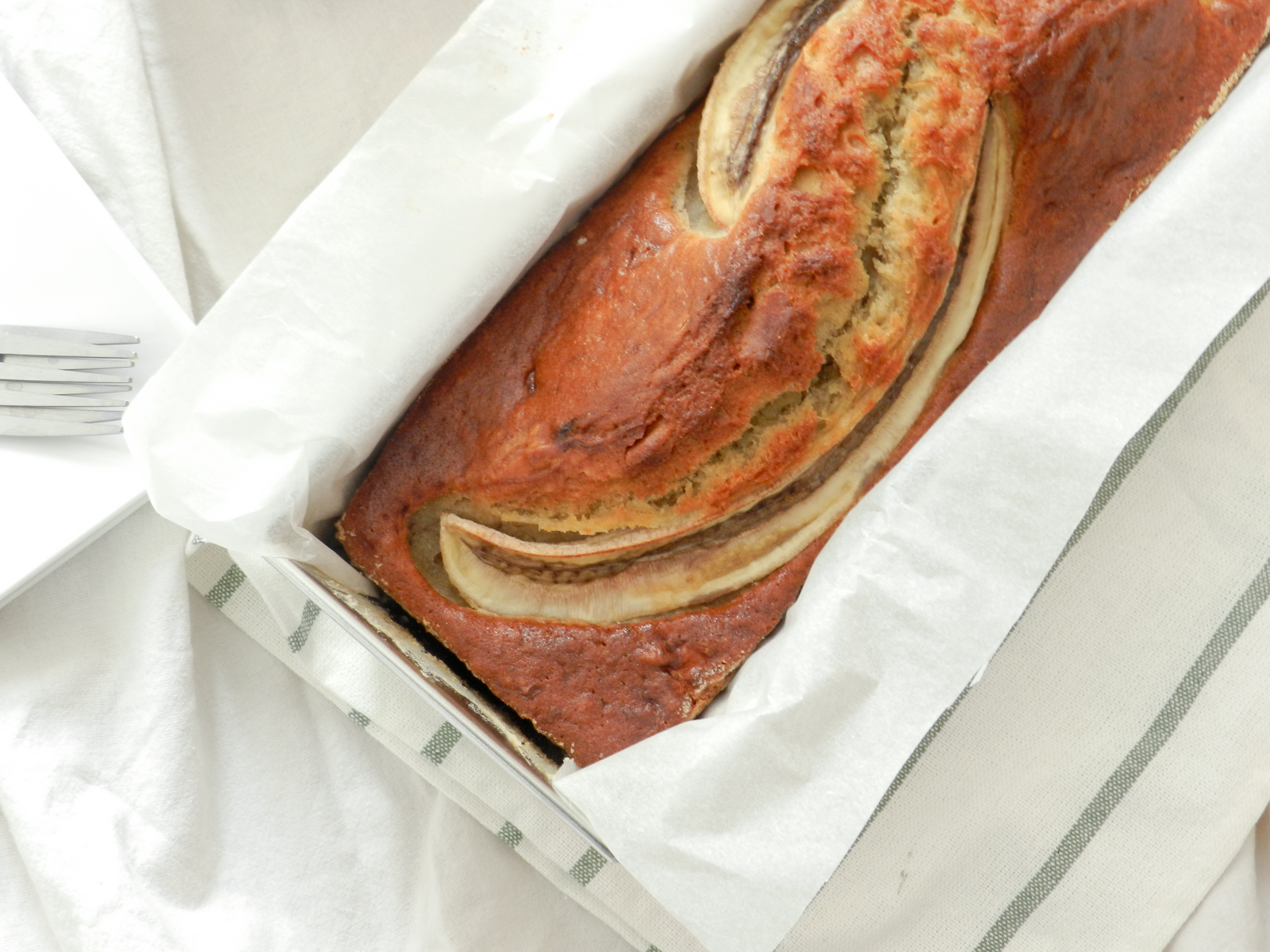 Banana bread à la vanille et au rhum
